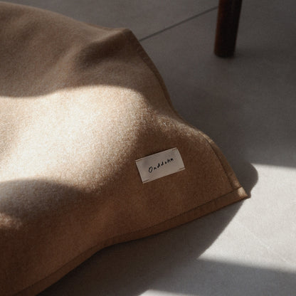 〈New color〉Wool Cat Blanket (ウールキャットブランケット)【Camel】