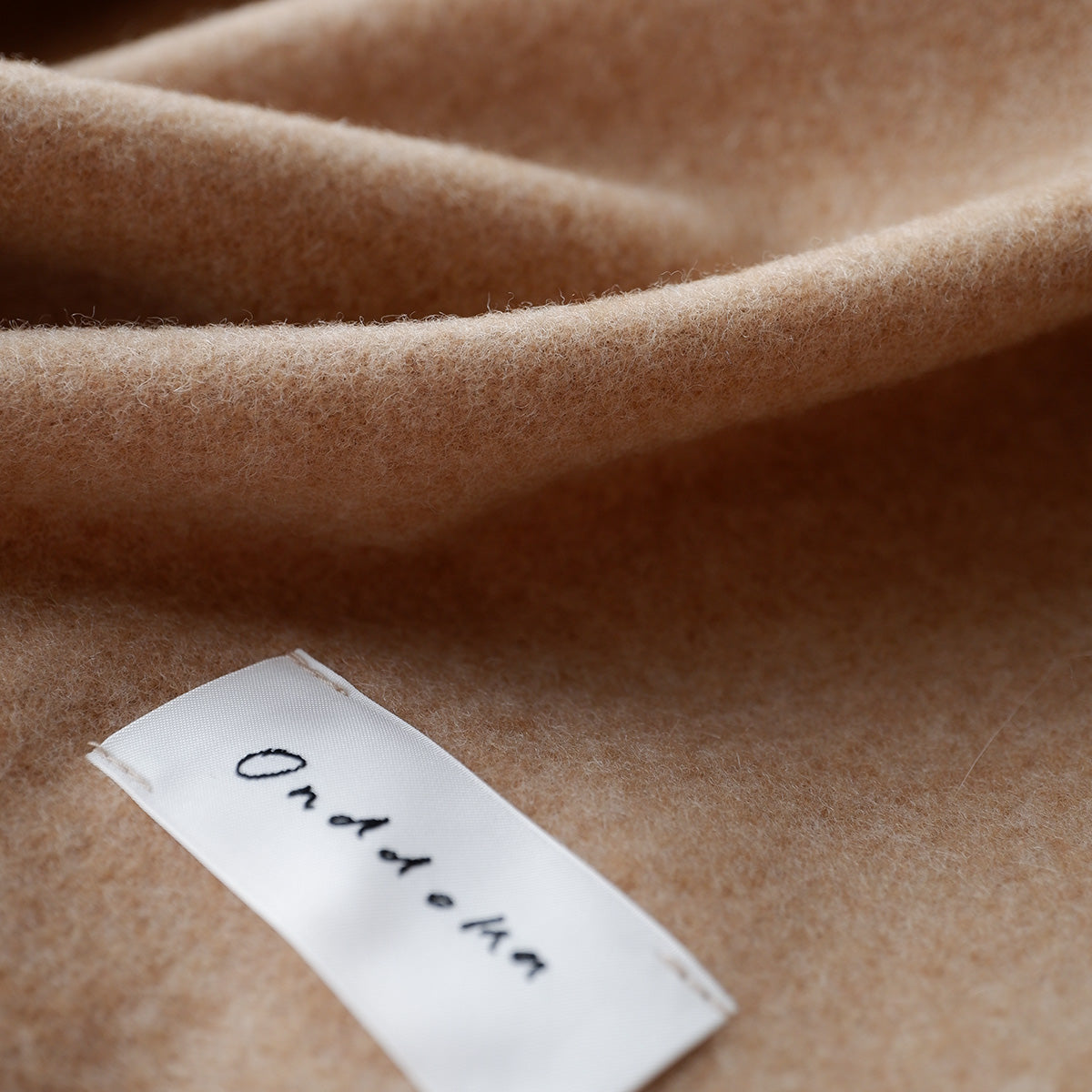 〈New color〉Wool Cat Blanket (ウールキャットブランケット)【Camel】