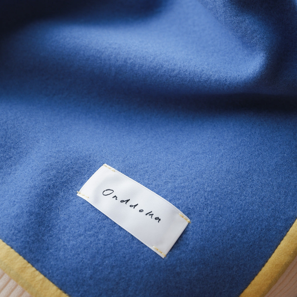 〈New color〉Wool Cat Blanket (ウールキャットブランケット)【Blue】