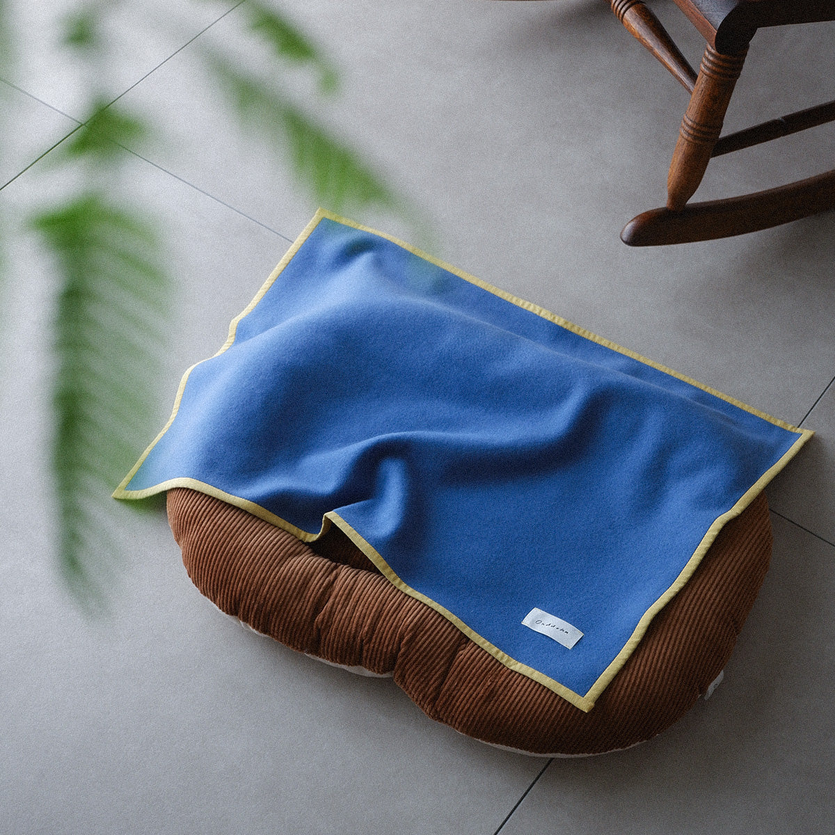 〈New color〉Wool Cat Blanket (ウールキャットブランケット)【Blue】
