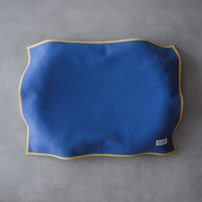 〈New color〉Wool Cat Blanket (ウールキャットブランケット)【Blue】