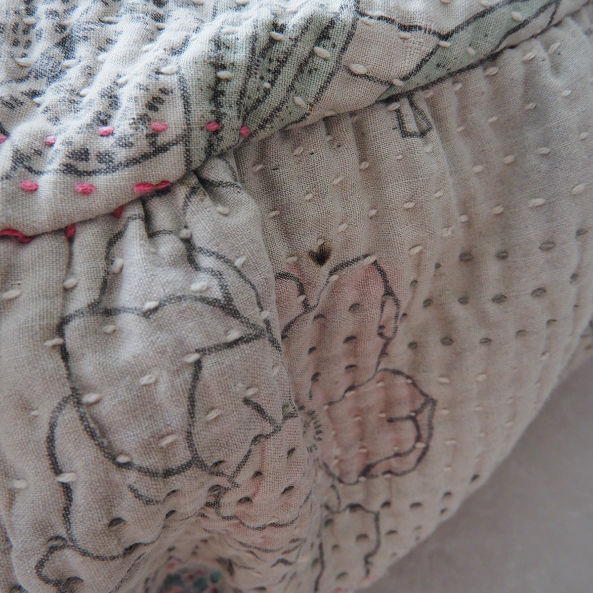 Fabric bed/무염색 오가닉 코튼【Apricot】