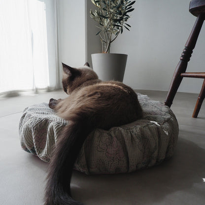 Fabric bed/무염색 오가닉 코튼【Apricot】