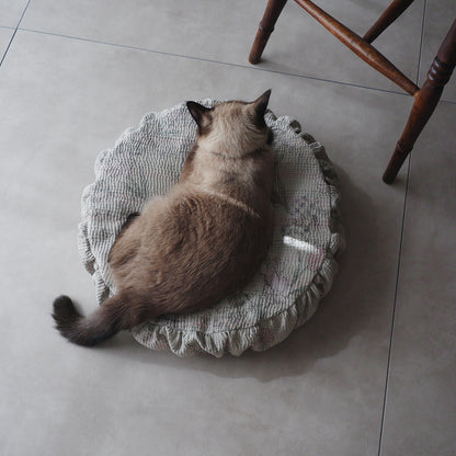 Fabric bed/무염색 오가닉 코튼【Apricot】