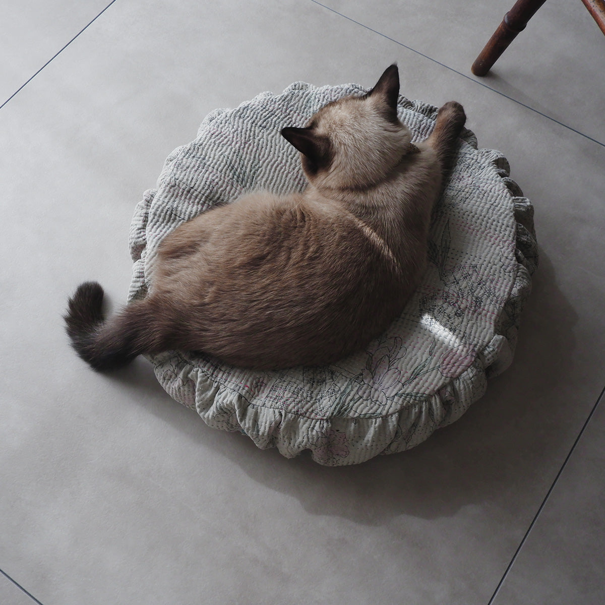 Fabric bed/무염색 오가닉 코튼【Apricot】