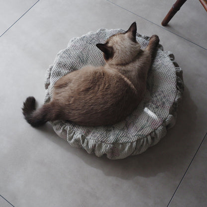 Fabric bed/무염색 오가닉 코튼【Apricot】