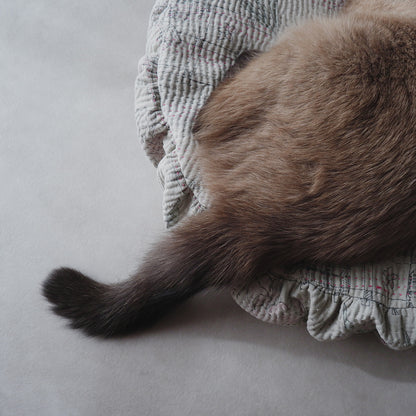 Fabric bed/무염색 오가닉 코튼【Apricot】