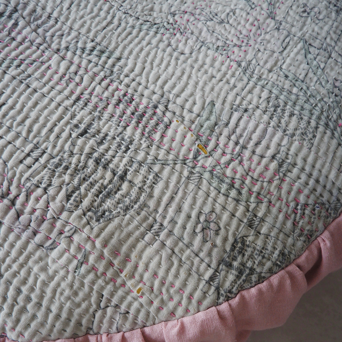 Fabric bed/무염색 오가닉 코튼【Apricot】