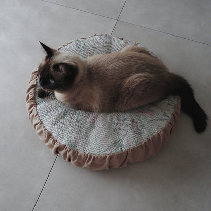 Fabric bed/무염색 오가닉 코튼【Apricot】