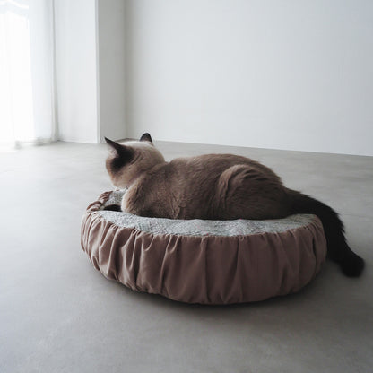 Fabric bed/무염색 오가닉 코튼【Apricot】