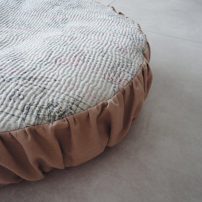 Fabric bed/무염색 오가닉 코튼【Apricot】