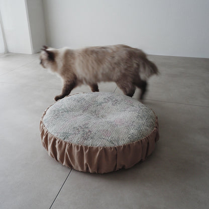 Fabric bed/무염색 오가닉 코튼【Apricot】