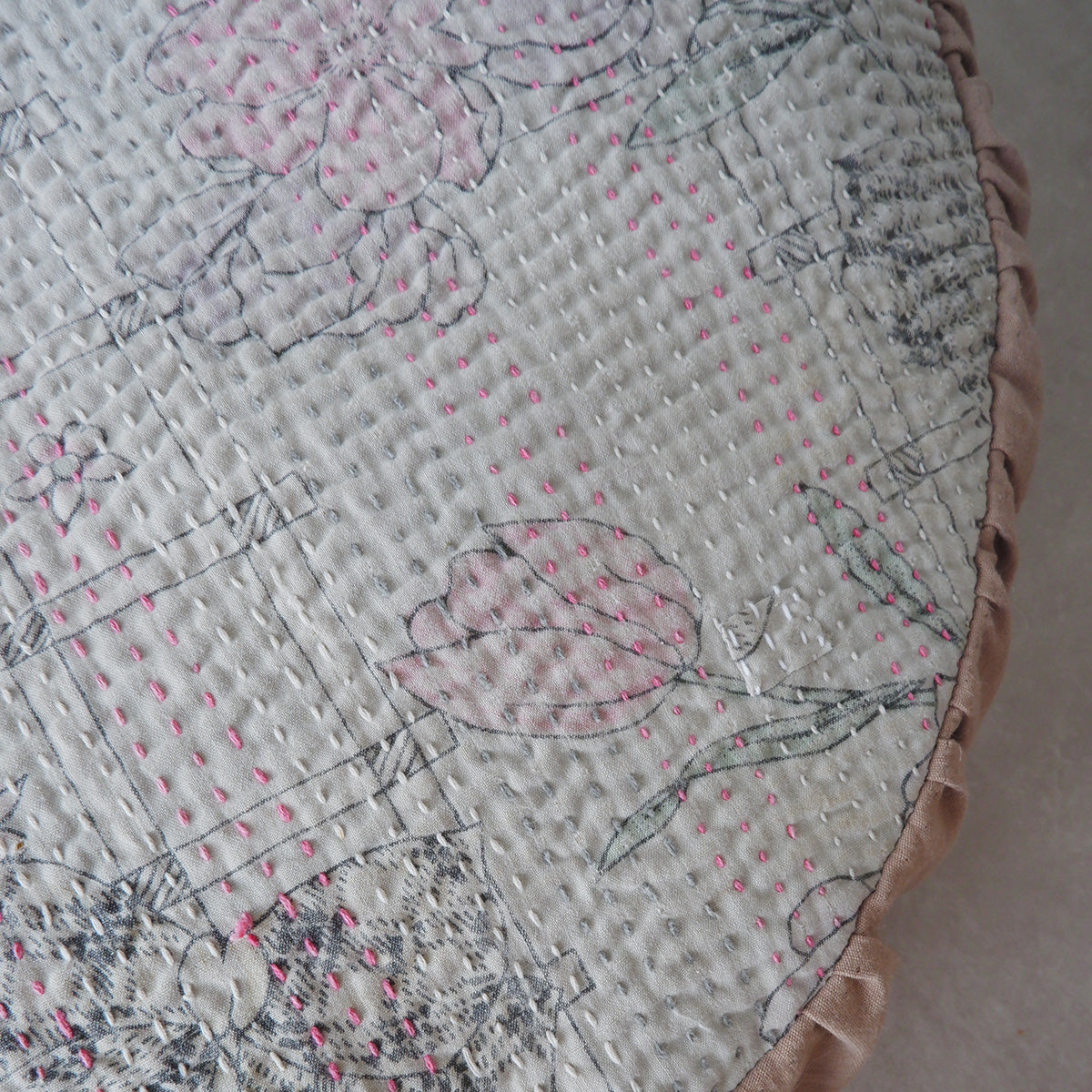 Fabric bed/무염색 오가닉 코튼【Apricot】