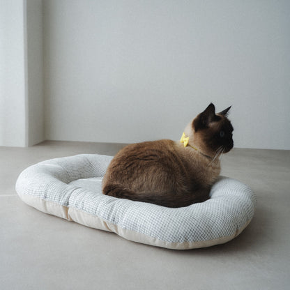 Fabric bed（ファブリックベッド）【ピンチェック/White】