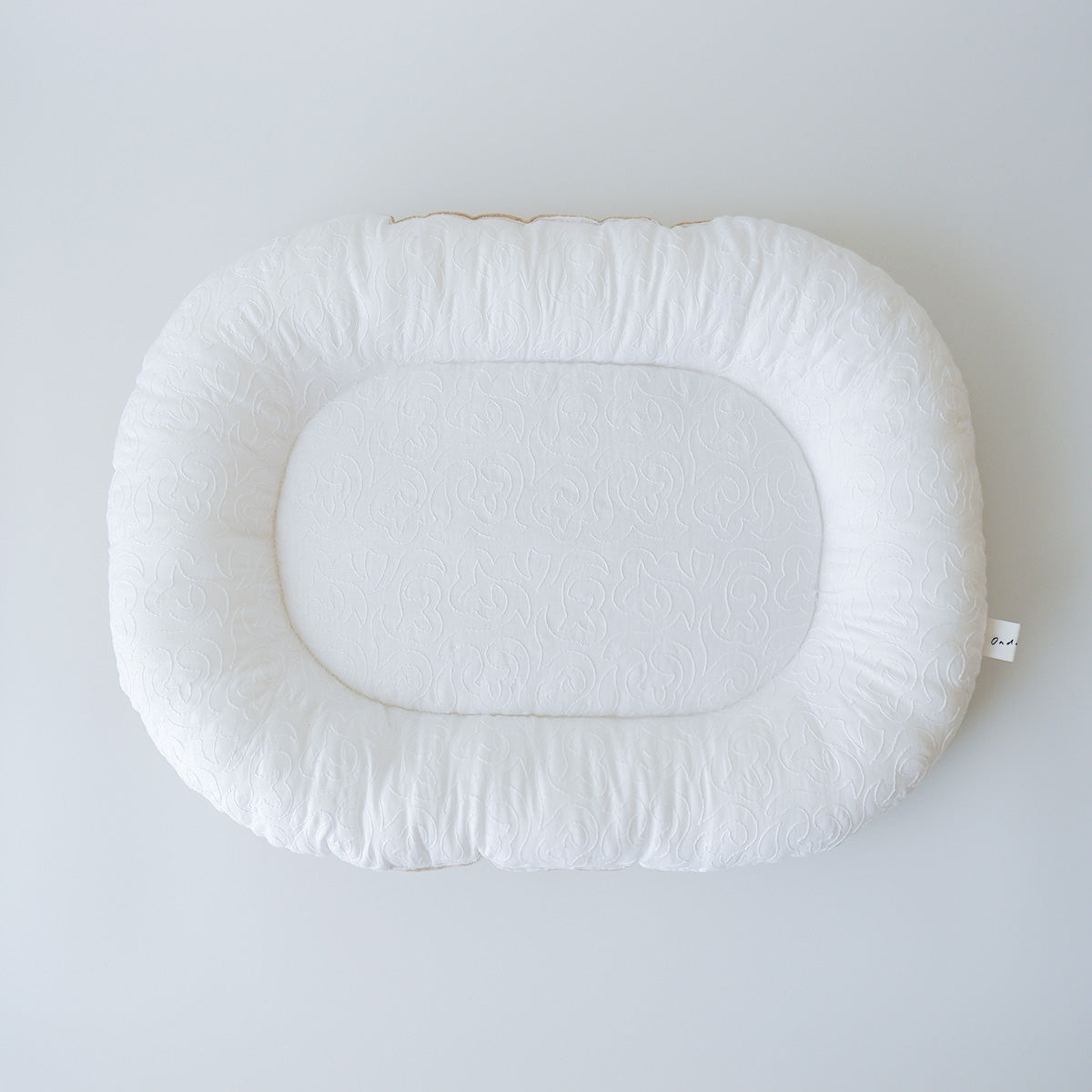 〈8月上旬より順次発送〉Fabric bed（ファブリックベッド）【Embroidery Lace/White】