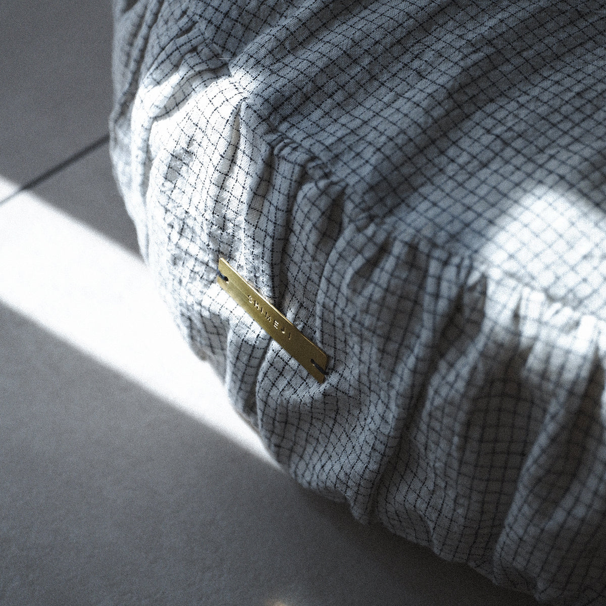 Pouf Cat Bed〈Order Name Plate付き〉