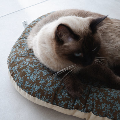 Fabric bed(패브릭 베드)【Blue Herbarium】