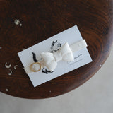 貓咪友善棉質項圈/蝴蝶結【Dot Mignon/米白】