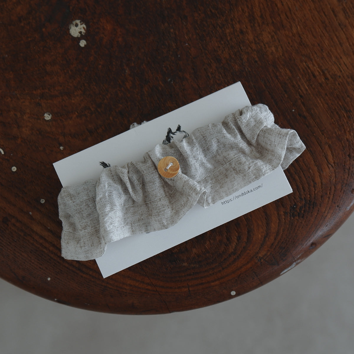 Cat-friendly cotton collar/frill [Liberty/Floral Impression]