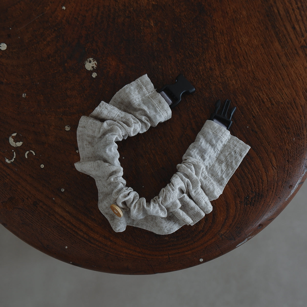 Cat-friendly cotton collar/frill [Liberty/Floral Impression]