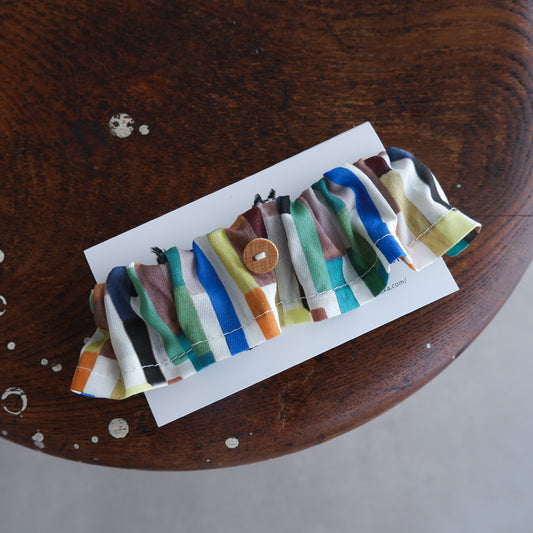 猫にやさしいコットン首輪/フリル【Liberty/Maksimus OR】