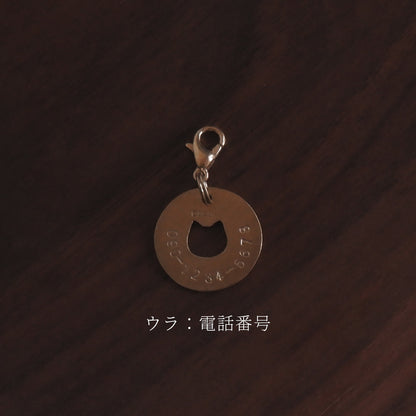 〈Onc311 Jewelry Design for Onddoka〉Hollow Cat Charm