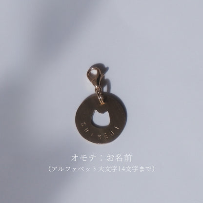 〈Onc311 Jewelry Design for Onddoka〉Hollow Cat Charm