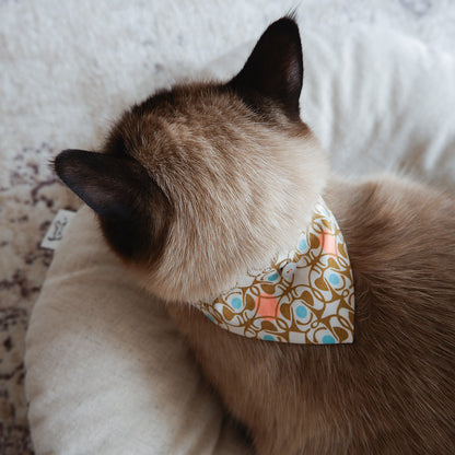 猫にやさしいスタイカラー【Liberty/Nouveau Brooch BU】