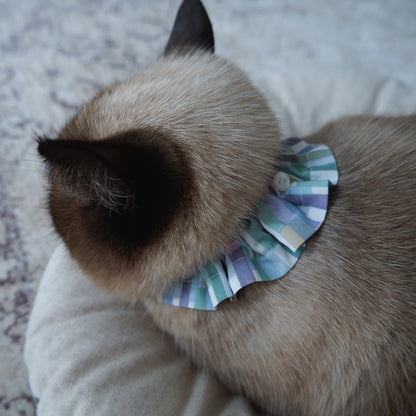 고양이 친화적인 코튼 목걸이/프릴【Liberty/Wimbrell Posy】