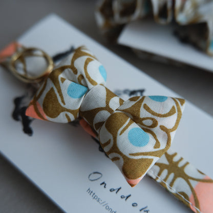 고양이 친화적인 코튼 목걸이/리본【Liberty/Wimbrell Posy】