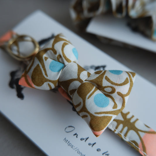 고양이 친화적인 코튼 목걸이/리본【Liberty/Wimbrell Posy】