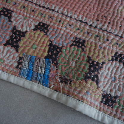 Vintage kantha kilt 멀티 매트【Green-B】