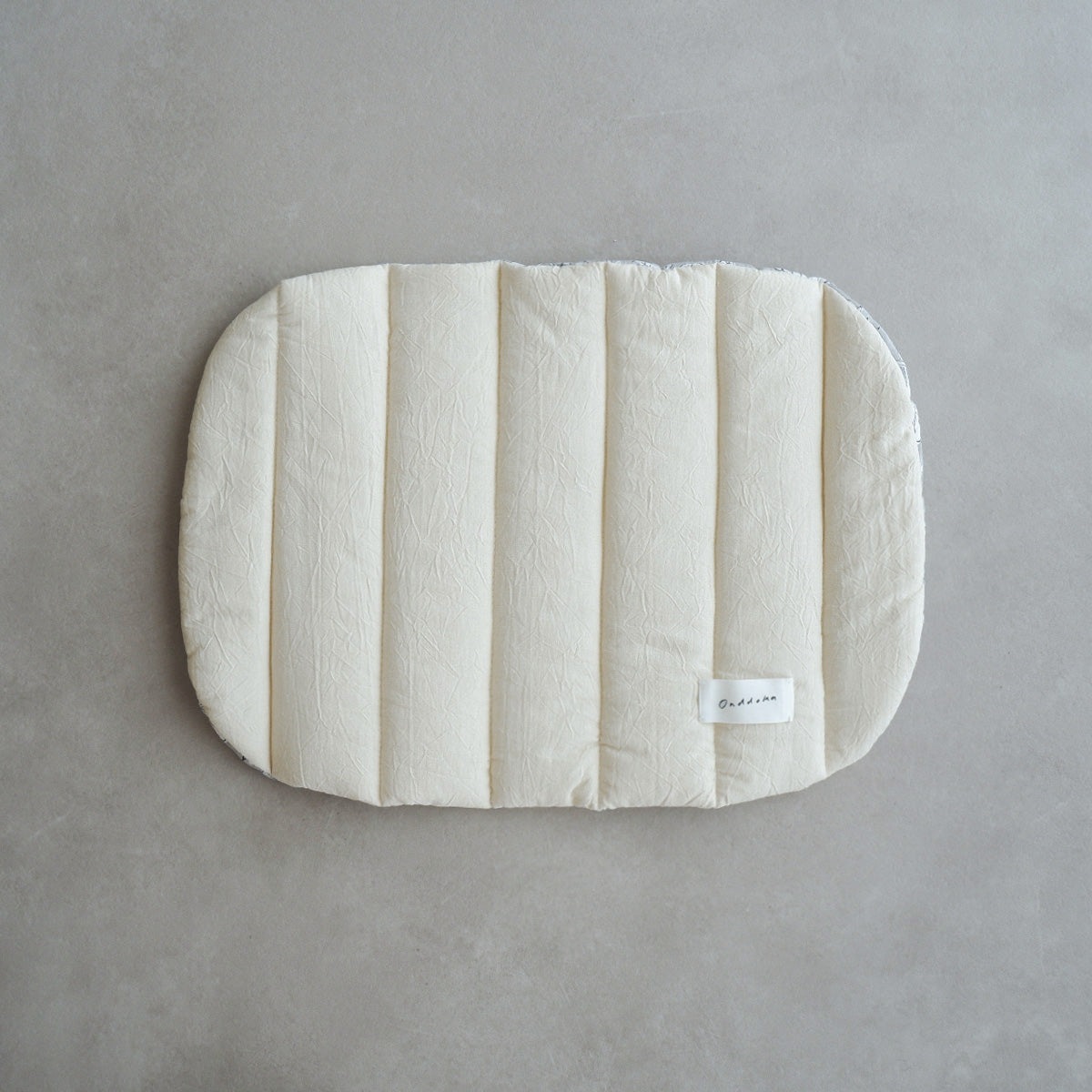 猫のための除湿マット【ハンドブロックプリント/ Gray】