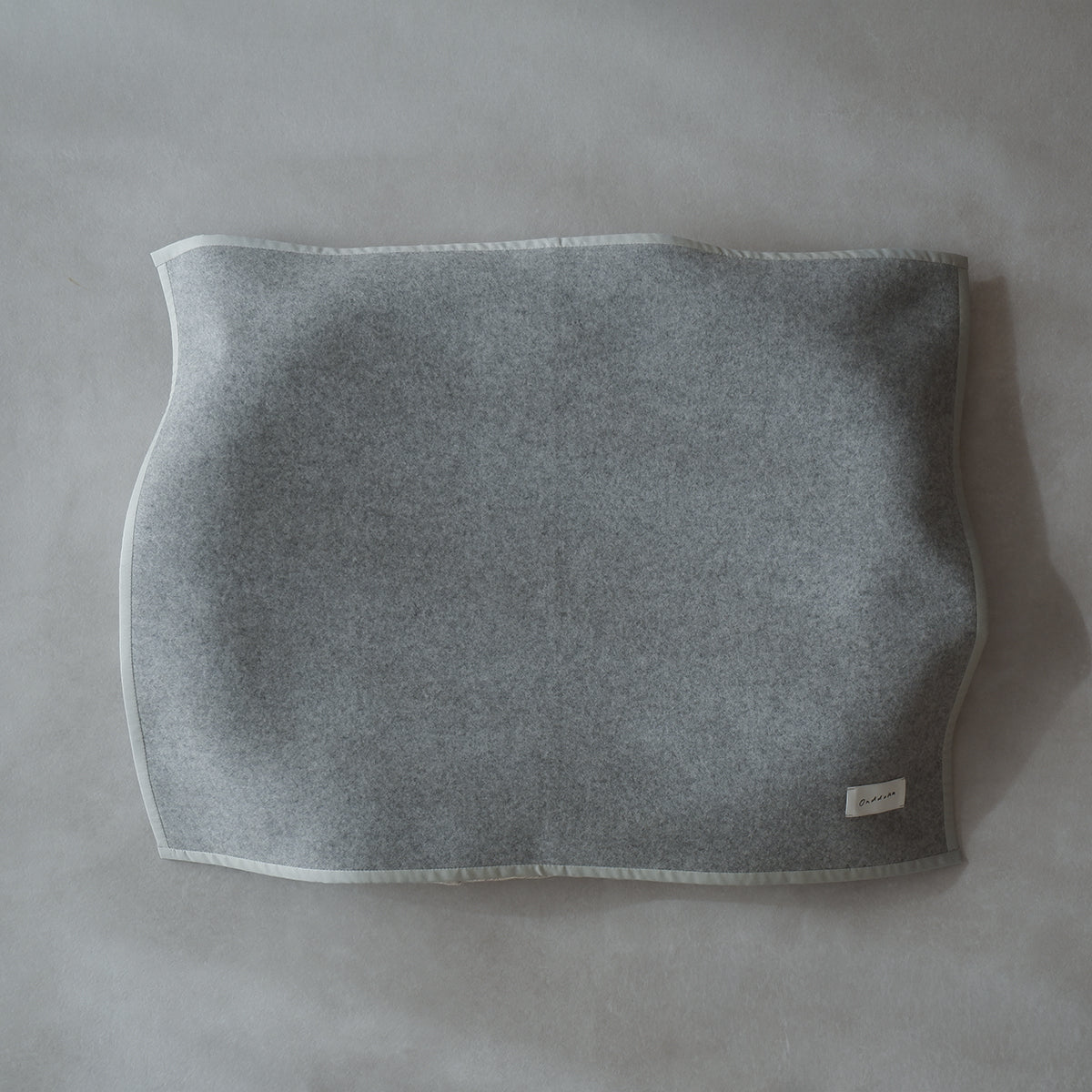 Wool Cat Blanket (ウールキャットブランケット)【Melange Light Gray】