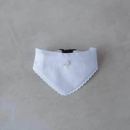 猫にやさしいスタイカラー【Trim Lace/ラベンダー】