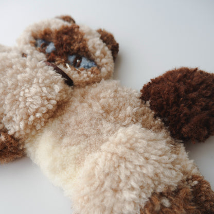 〈Atelier Somi×Onddoka〉Animal Mini Rug【Siam Cat】