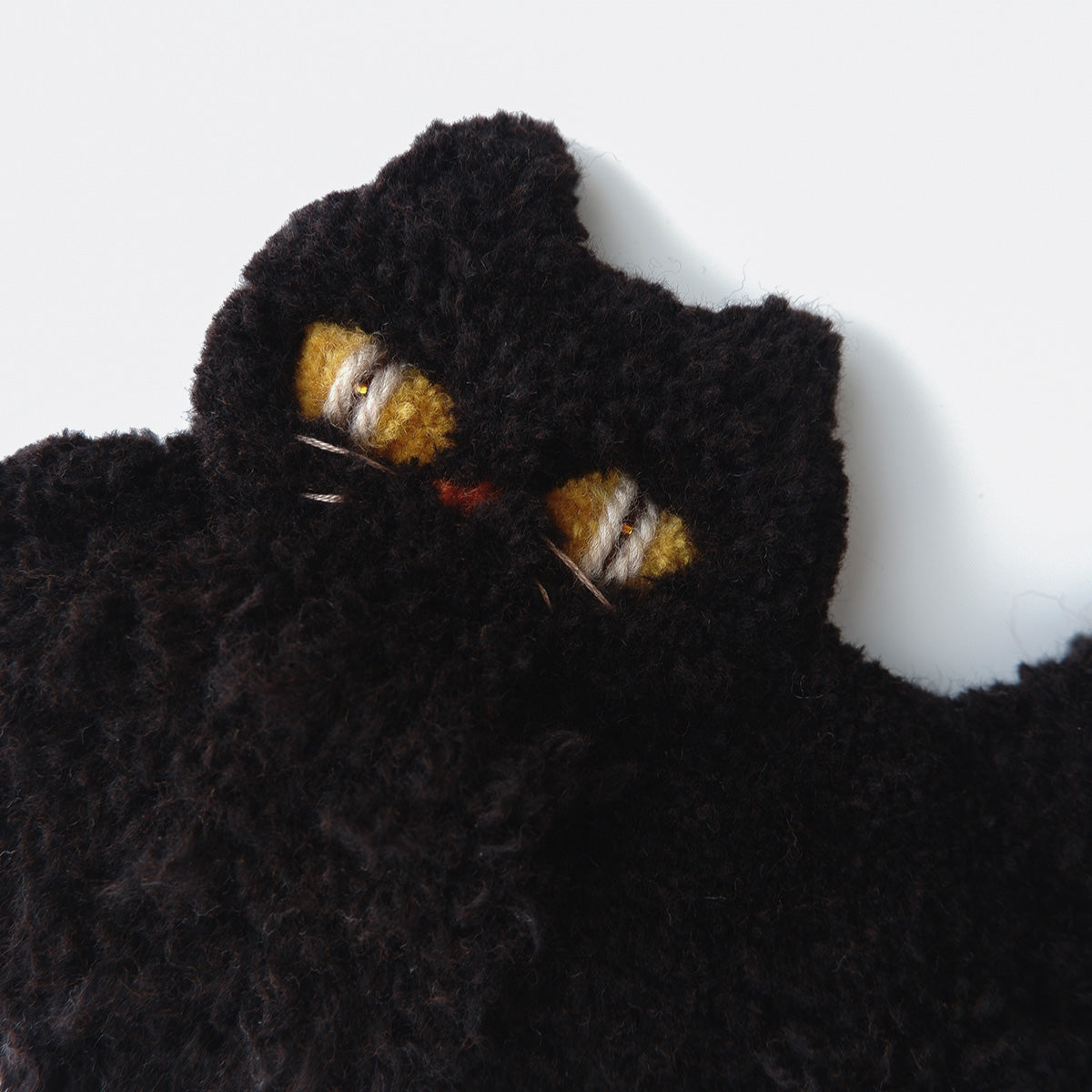 〈Atelier Somi〉Animal Mini Rug【くろねこ】