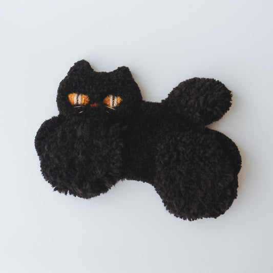 〈Atelier Somi〉Animal Mini Rug【くろねこ】