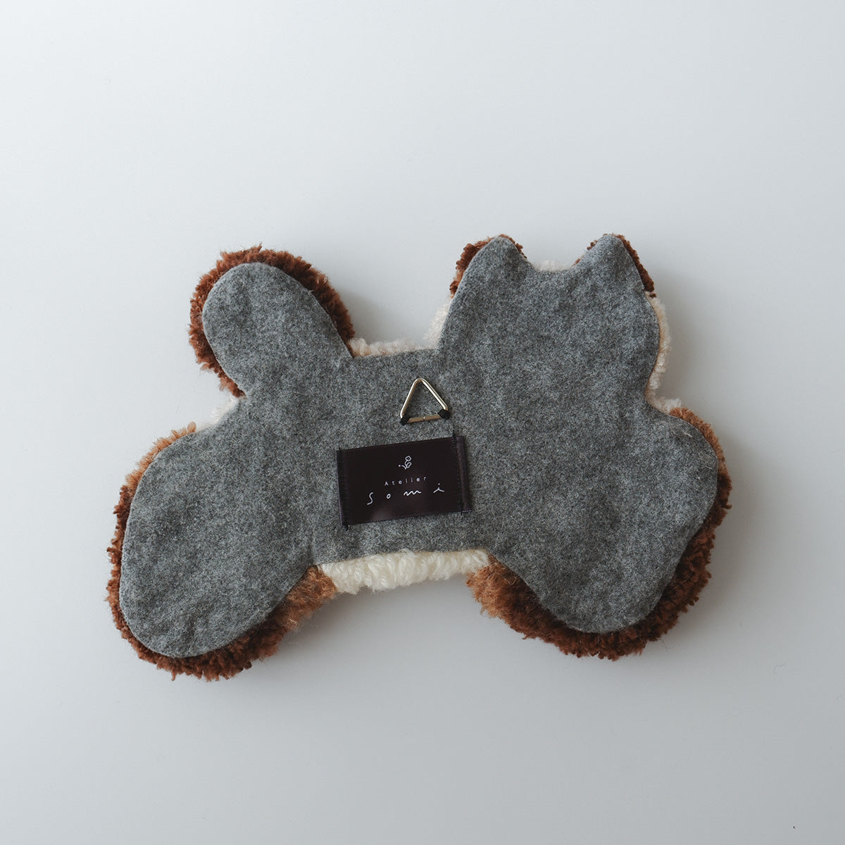 〈Atelier Somi×Onddoka〉Animal Mini Rug【Siam Cat】