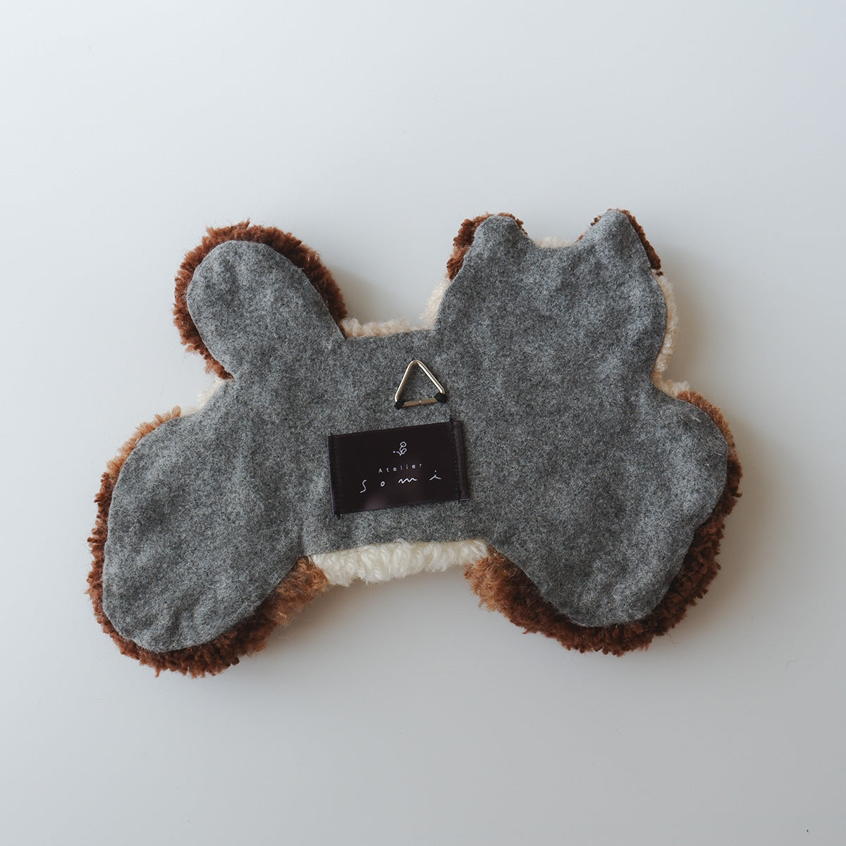〈Atelier Somi×Onddoka〉Animal Mini Rug【Siam Cat】