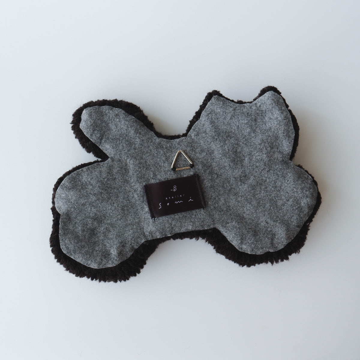 〈Atelier Somi〉Animal Mini Rug【くろねこ】