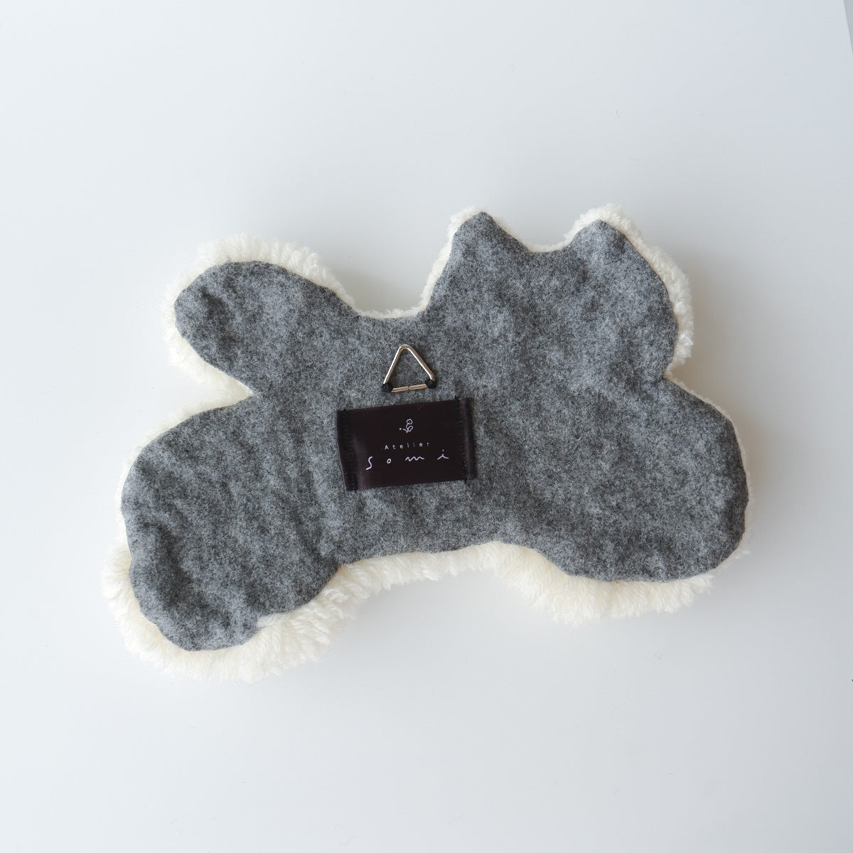 〈Atelier Somi〉Animal Mini Rug【しろねこ】