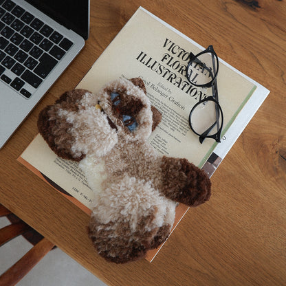 〈Atelier Somi〉Animal Mini Rug【ハチワレねこ】