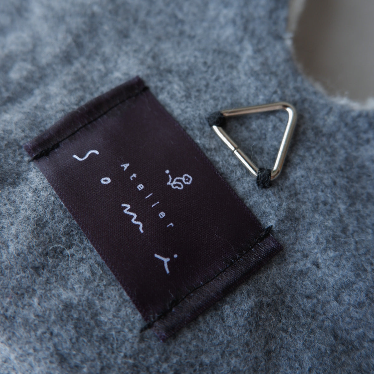 〈Atelier Somi〉Animal Mini Rug【ハチワレねこ】