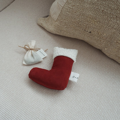 Holiday Toy（キャットニップサシェ付き）【Santa boots】